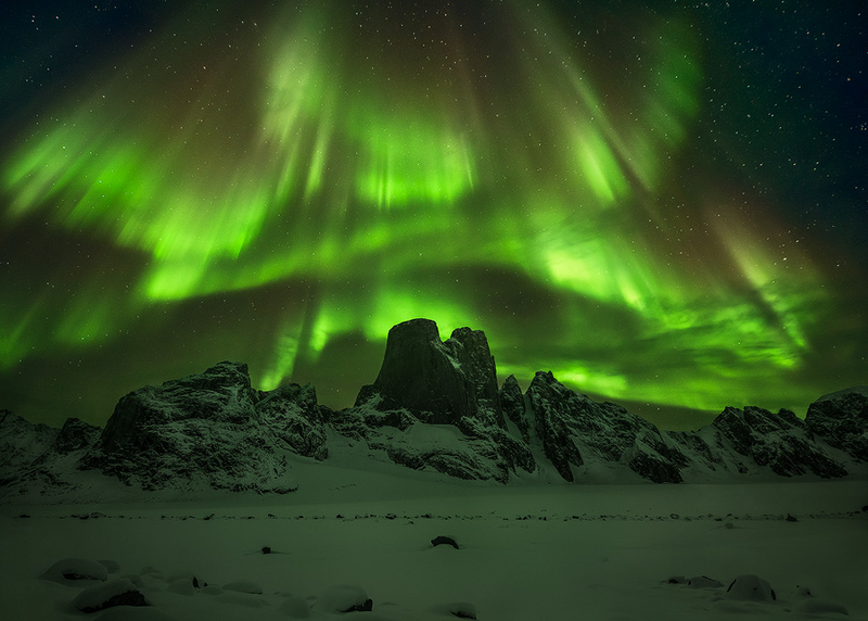 Illustration for article titled Mt. Asgard looks like the actual home of the Viking gods